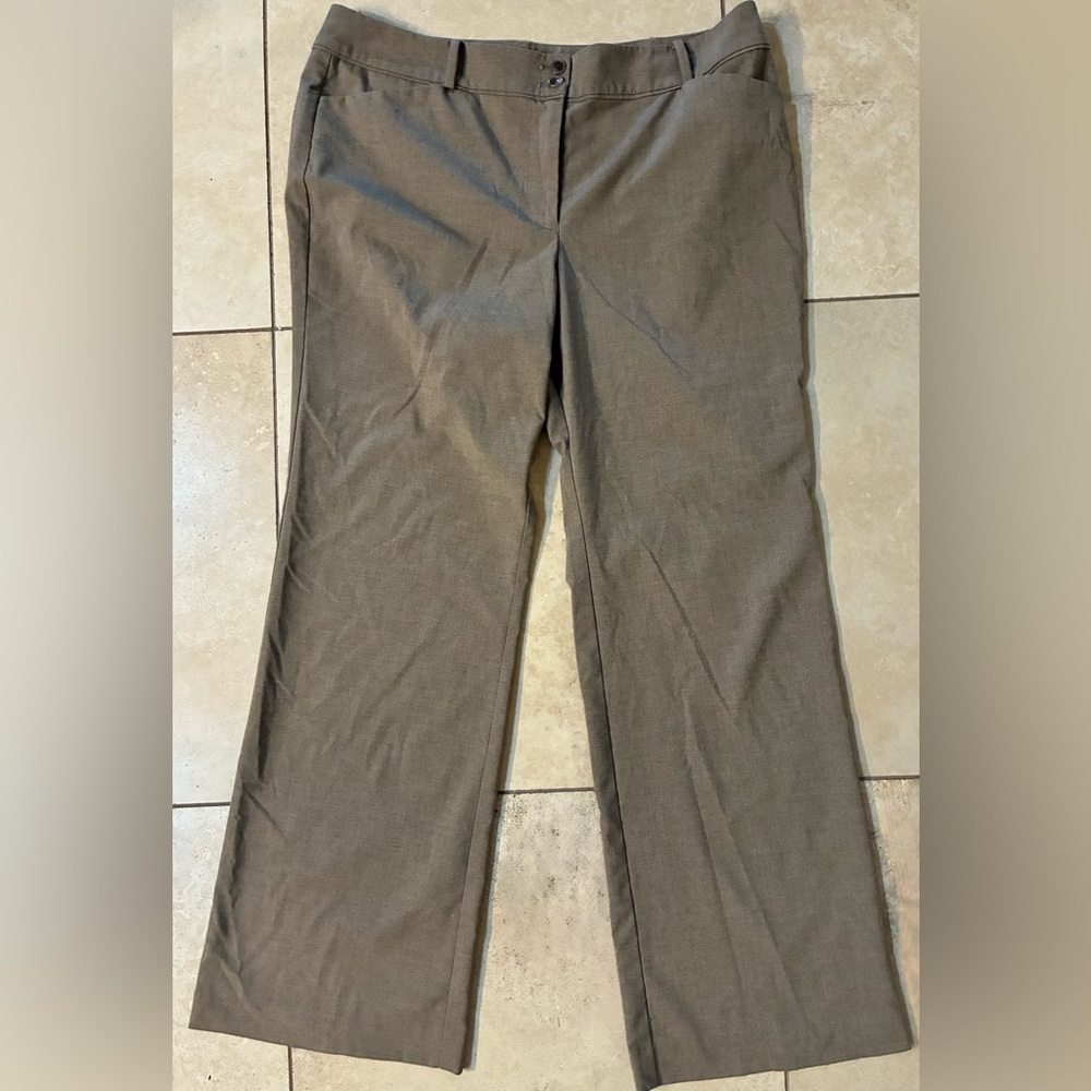 Ann Taylor Tan Petite Slacks